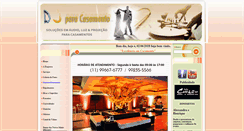 Desktop Screenshot of djparacasamento.com.br