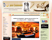 Tablet Screenshot of djparacasamento.com.br